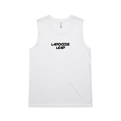 Womens Tank The Rider (White & Grey) Thumbnail