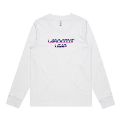 Womens Longsleeve Powder Puff (White) Thumbnail
