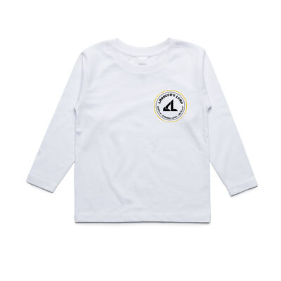 Youth Longsleeve LaRocco's Leap (White) Thumbnail
