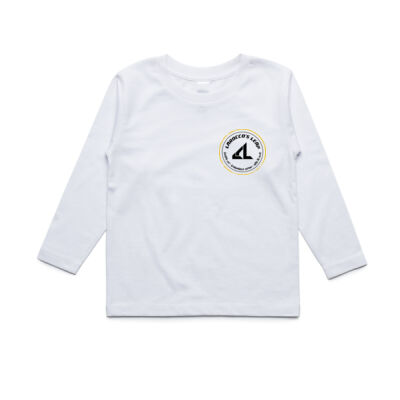Youth Longsleeve Race Face (White) Thumbnail