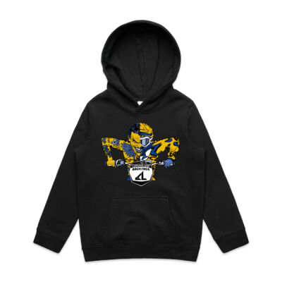 Youth Hoodie Race Face Front Thumbnail