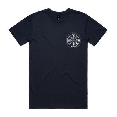 Compass Mens Staple Tee (Black, Navy, Charcoal) Thumbnail