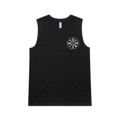 Compass Women's Tank (Black) Thumbnail