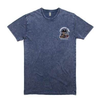 Moto Dad Mens Tee (Stone Wash) Thumbnail