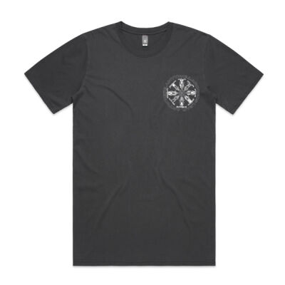 Compass Mens Tee (Faded Black) Thumbnail